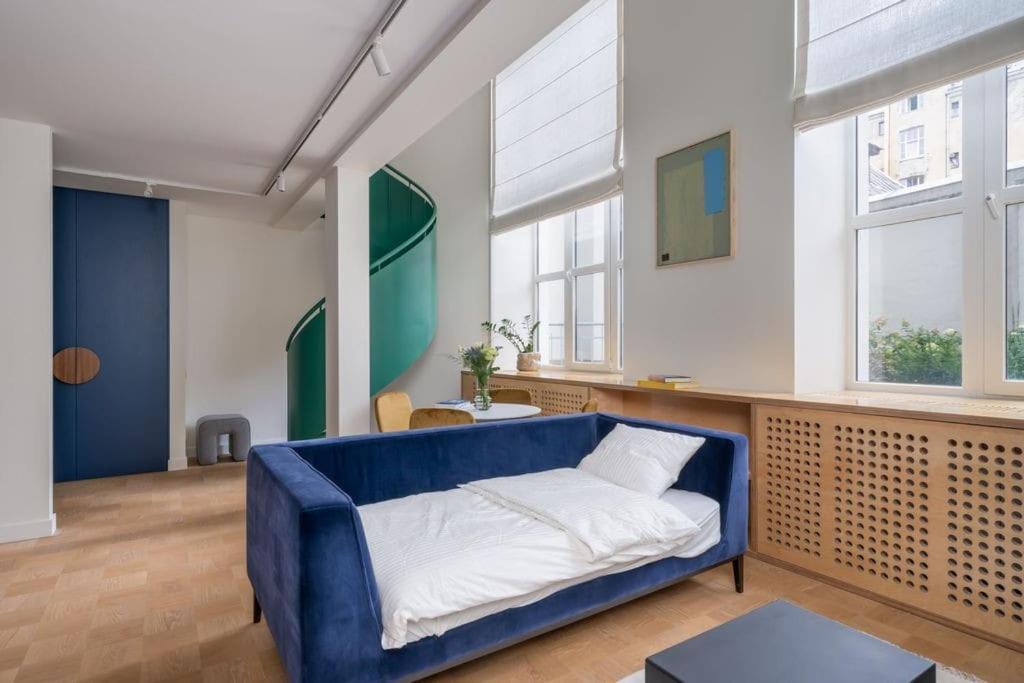 里加Designer Loft In The City Center公寓 外观 照片